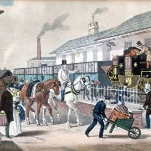 The Last of the Coaches. The Royal Mail coach service, begun in the 1780s, flourished