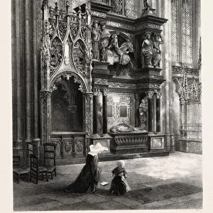 Tomb of Louis De Breze, Rouen Cathedral, Normandy and Brittany, France, 19th Century