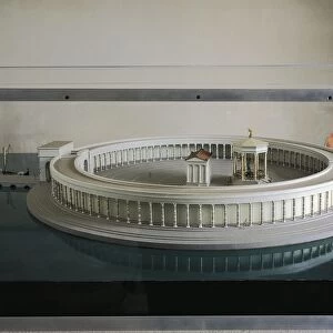 Tunisia, Carthage, Scale model of the Punic-Phoenician port