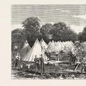 The Volunteer Artillery Camp At Shoeburyness