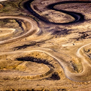 Dirt tracks for motocross racing