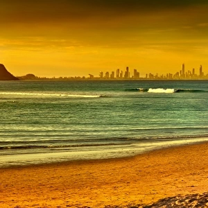 Gold Coast on the horizon