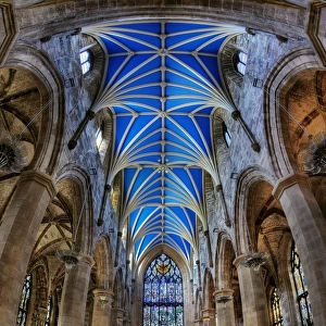 The Interior of St Giles Cathedral, Edinburgh, Scotland, United Kingdom
