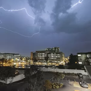 Lightning in Canberra
