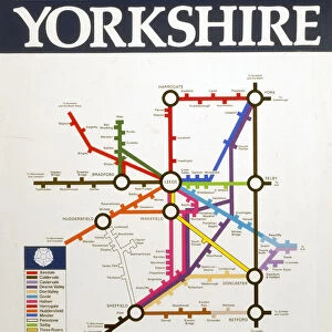 British Rail - Yorkshire, BR (E) poster, 1977