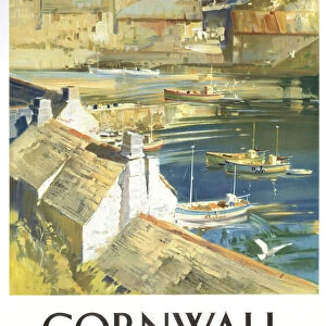 Cornwall, BR poster, 1948-1965