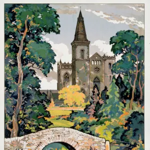 Dunfermline, BR (ScR) poster, 1959