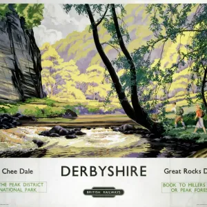 Chee Dale and Great Rocks Dale Print Chee Dale and Great Rocks Dale Print