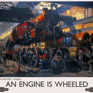 An Engine is Wheeled Print An Engine is Wheeled Print