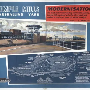 Modernisation - Temple Mills Marshalling Yard Print Modernisation - Temple Mills Marshalling Yard Print