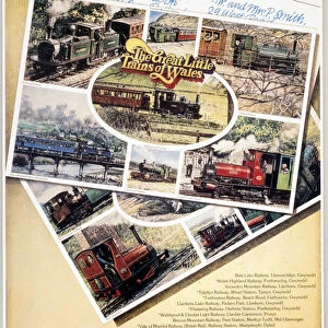 Great Little Trains of Wales poster. The G