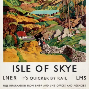 Isle of Skye, LNER poster, 1939