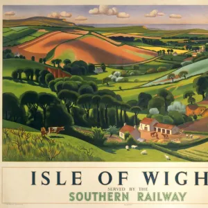 Isle of Wight, SR poster, 1946