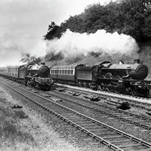 King Class 4-6-0 hauling a Taunton - Padd