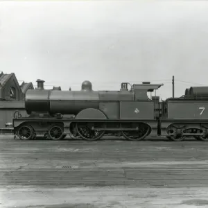 Midland Railway Class 2 4-4-0 steam locomotive number 2585. Built by Bayer Peacock