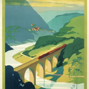 See the Peak District, LMS poster, 1923-1947