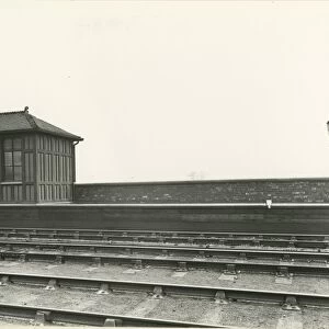 Sharlston station, 18 June 1913. Lancashire & Yorkshire Railway. Scence of accident