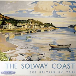 The Solway Coast - Kippford, BR (ScR) poster, 1948-1965