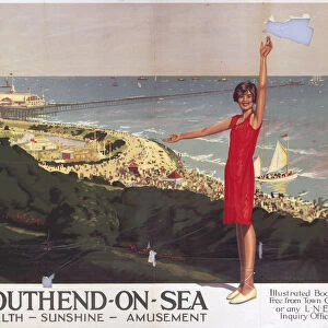 Southend-on-Sea, LNER poster, 1923-1947