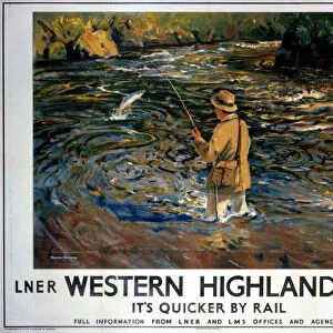 Western Highlands, LNER / LMS poster, 1935