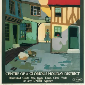 York, LNER poster, 1924