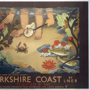 Yorkshire Coast, LNER poster, 1933