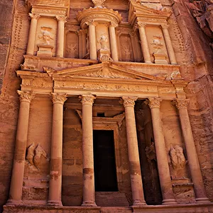 Jordan Heritage Sites Glass Coaster Collection: Petra