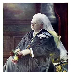 Legends and Icons Framed Print Collection: Queen Victoria (r. 1819-1901)
