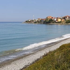 Beach on the Black Sea, Turkeli, Sinop Province, Black Sea Region, Turkey