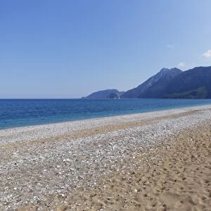Beach of Olympos, Lycian Coast, Cirali, Lycia, Province of Antalya, Turkey