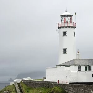 Beacon of Fanad Head at the mouth of Milford sound, Co Donegal Ireland