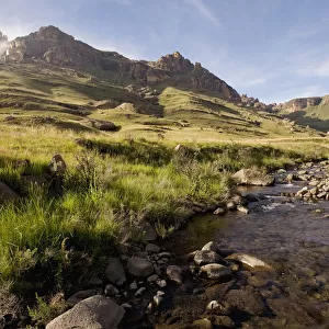 Beauty In Nature, Drakensberg, Grass, Green, Landscape, Mountain, Nature, Non-Urban Scene
