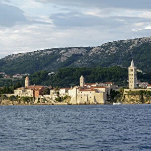 The four bell towers, Rab Town, Rab, Primorje-Gorski Kotar County, Croatia