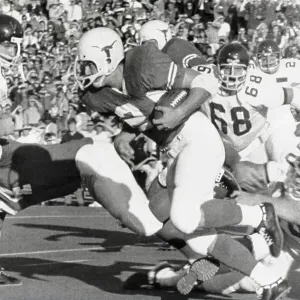 Texas Longhorns vs Texas Aggies Print 1960 Texas Longhorns vs Texas Aggies Print 1960