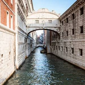 Bridge of Sighs at daytime, Venice, Italy