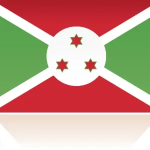 Burundi Country Flag, Eastern Africa