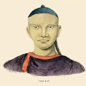 Chinese man illustration 1859