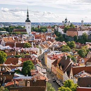 Cityscape of Tallinn, Estonia, EU