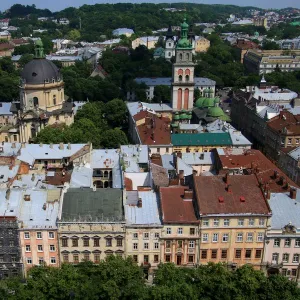 Aerial Photography Metal Print Collection: Ukraine