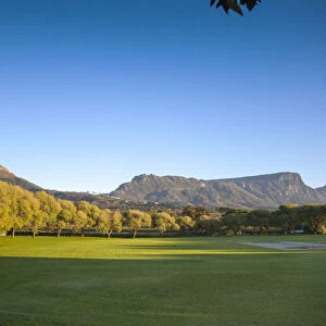 Cricket Field. Constantia Uitsig Estate. Cape Town RSA