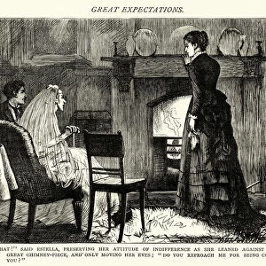 Dickens, Great Expectations, do you reproach me for being cold