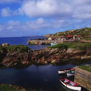 Co Donegal, Harbour at Rinnalea Point, Near Cruit Island, Ireland