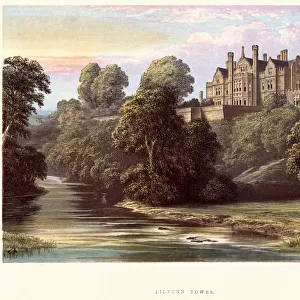 English Country Mansions - Lilburn Tower, Northumberland, 19th Century