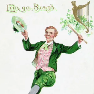 bettmann-archive/engraving-st-patricks-day-leprechaun