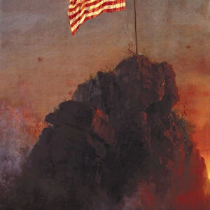 Our Flag 1864, by Frederic Edwin Church