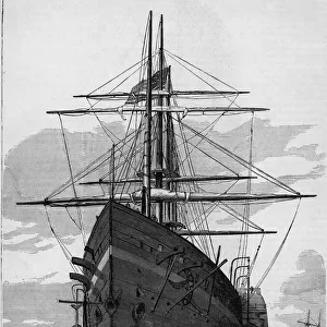 The Great Eastern At Dock In New York
