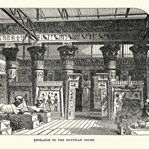 The Great Exhibition 1851 - The Egyptian Court