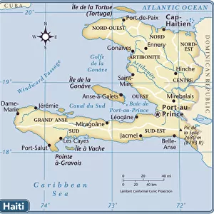 Haiti Poster Print Collection: Maps