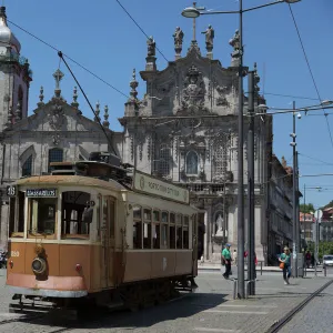 Historic tram in Porto