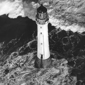 Bell Rock Lighthouse Print, 16th December 1955 Bell Rock Lighthouse Print, 16th December 1955